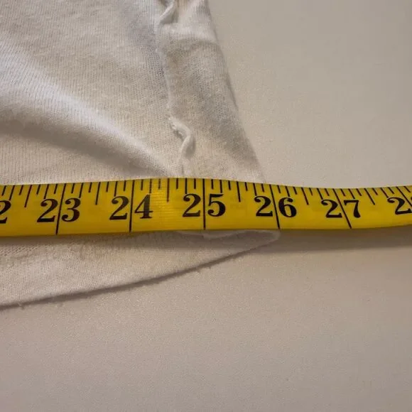 Free People Lyla Top Ivory Crochet Size S Boho, Casual, Coastal - Picture 8 of 13